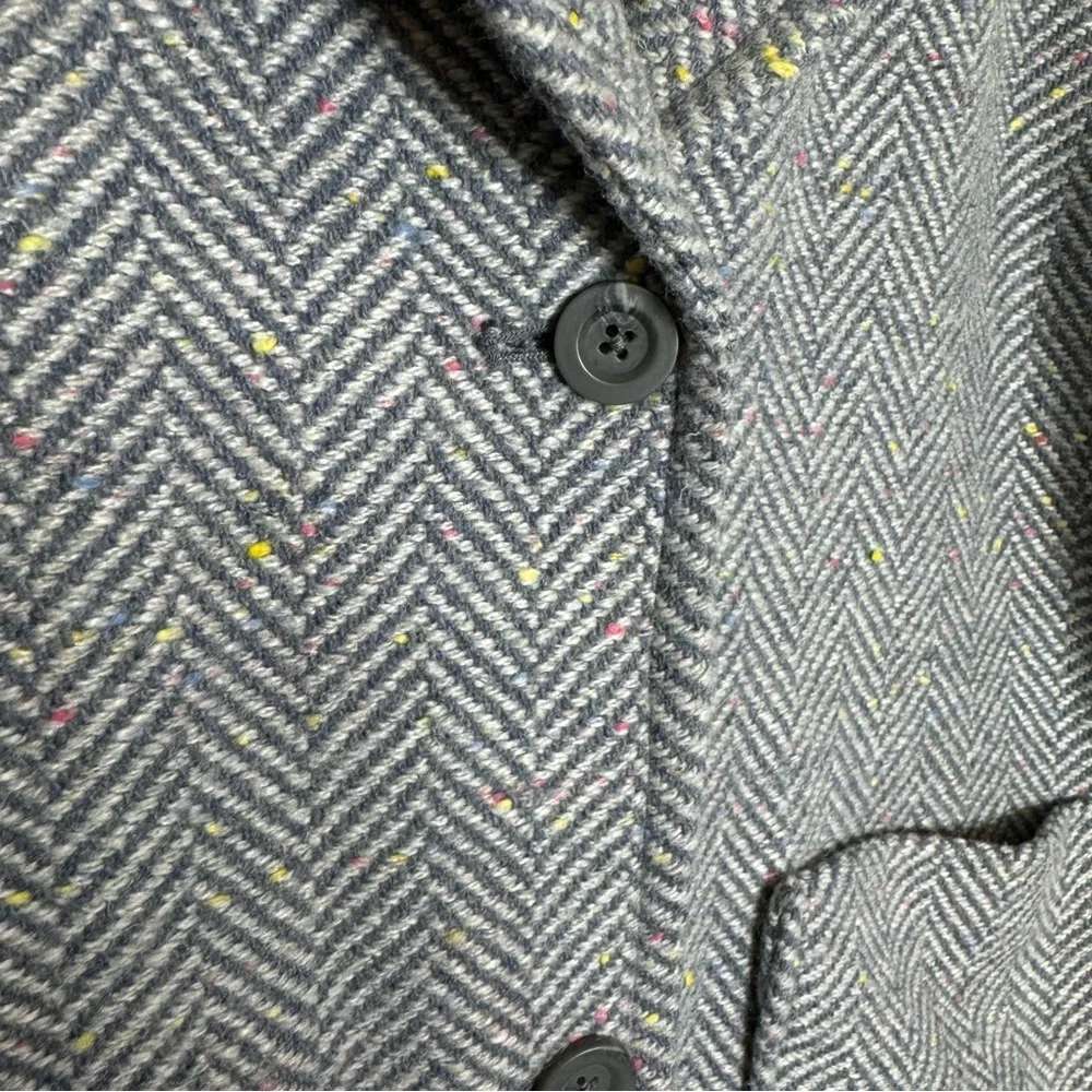 GAP Kids Girl Large Peacoat Grey Blue